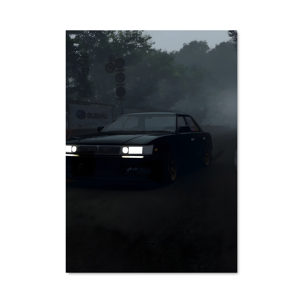 Poster Voyage Brumeux